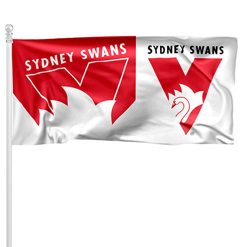 Hawthorn Hawks AFL Pole Flag LARGE 1800 x 900mm (Pole not included) FLAG - Bild 7 von 11
