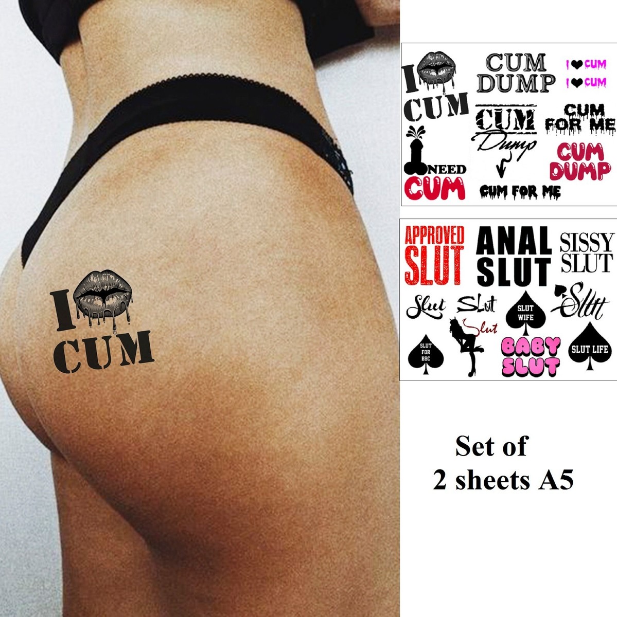 ADESIVI PER TATUAGGI Temporanei All'henné Adesivi Per Tatuaggi - Foto 6