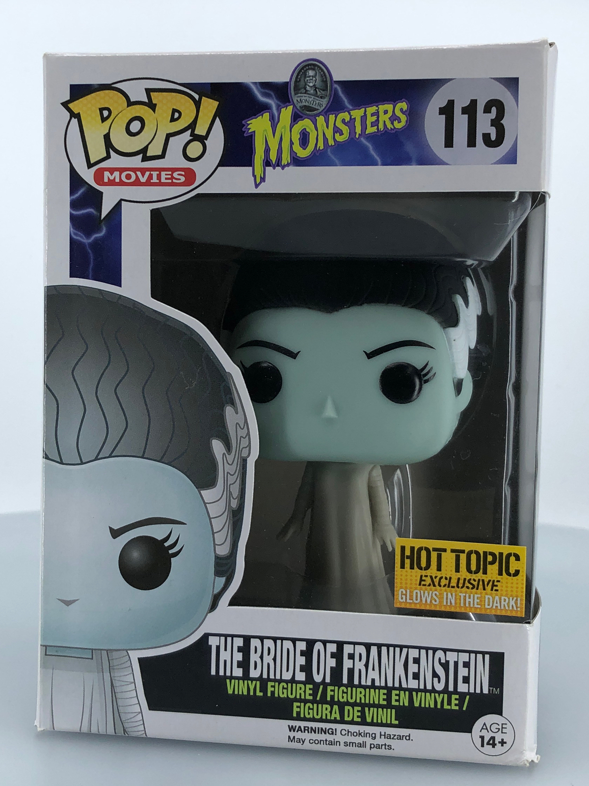 Funko Pop! Películas Monstruos Universales La Novia De Frankenstein #113 Caja Dañada
