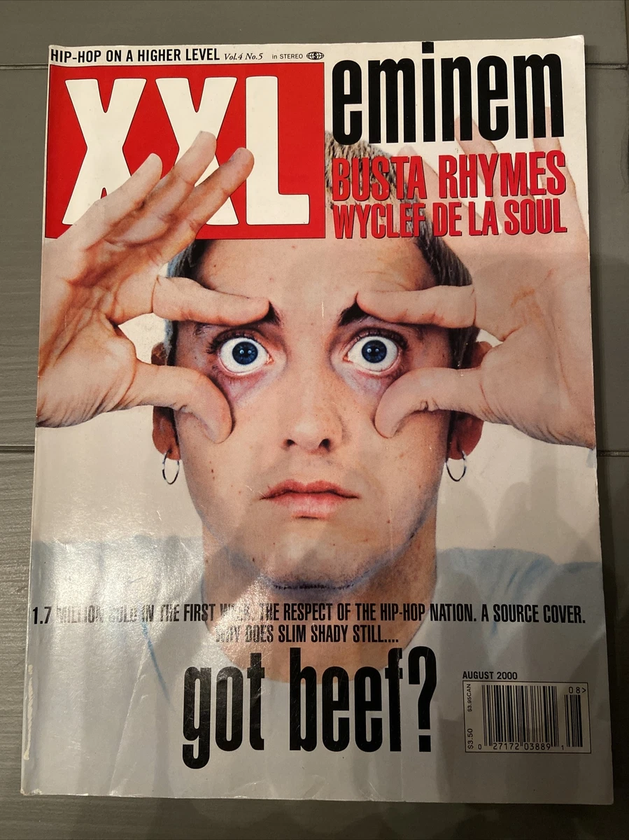 XXL Magazine Eminem August 2000 Hip Hop On A Higher Level | eBay
