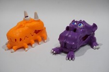 REAL GHOSTBUSTERS VTG Mini Ghost Traps Figures VINTAGE Kenner WORKS GREAT c15