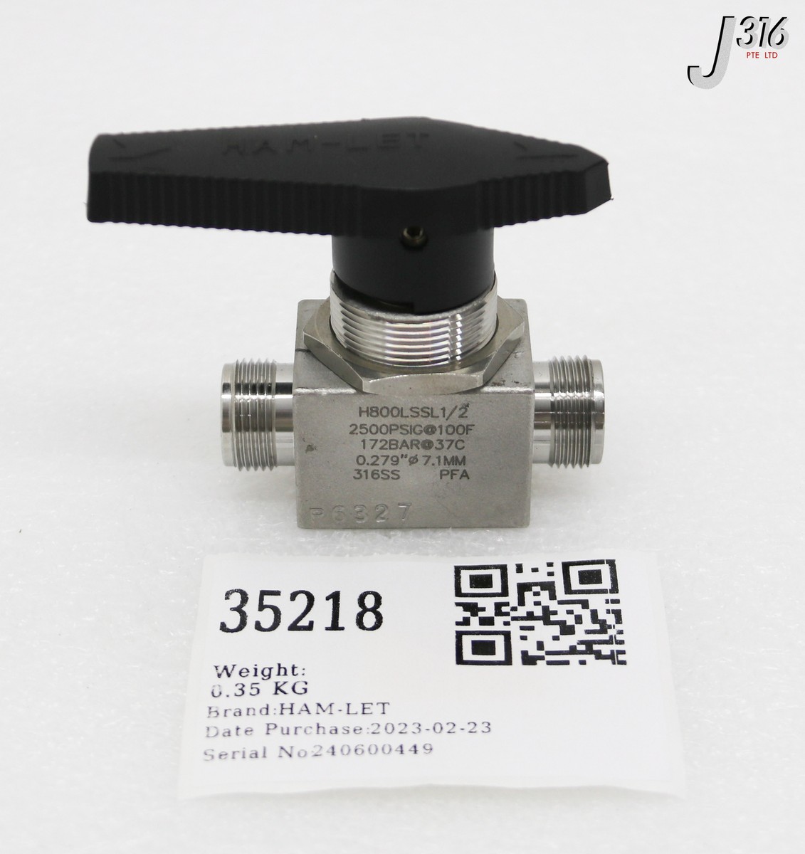 のん 35218 HAM-LET BALL VALVE H800LSSL1/2 | eBay UK