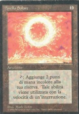 MTG Magic the gathering Anello Solare