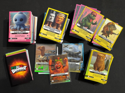 Lot De 6 Sachets Cartes Holographiques 3D Skifidol – Série Italian Brainrot Univers Psychédélique, Personnages Aléatoires Fun