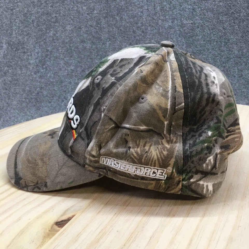 Menards Camoflauge Baseball Cap Hat Mens One Size Brown Cotton Adjustable - Image 4 of 4