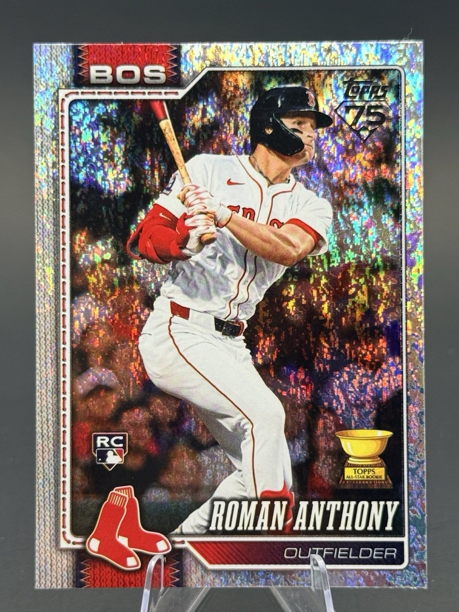 2026 Topps Series 1 Roman Anthony (RC) Holo Foil Parallel #189 