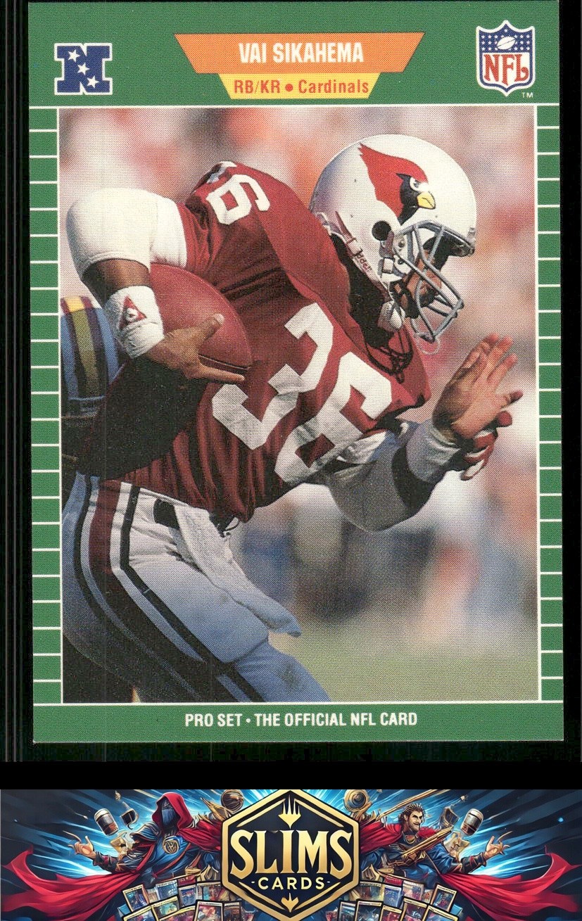1989 Pro Set #338 Vai Sikahema