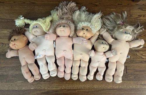 Cabbage Patch Kids TLC Lot | Set Of 6  | Hasbro | Coleco