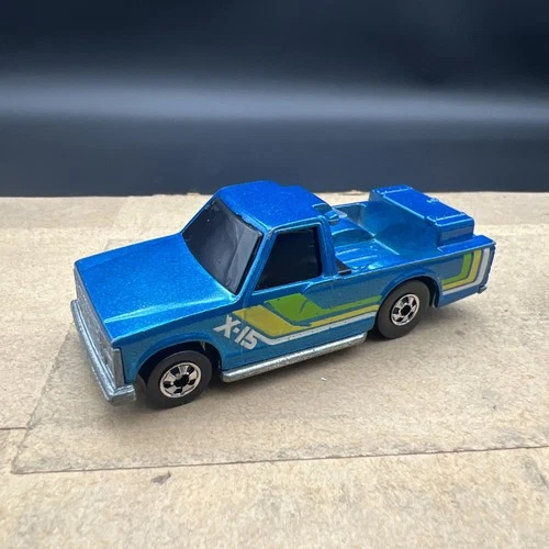 Vintage Hot Wheels 1984 Blue X-15 Crack-Up Pick Up Truck Mattel