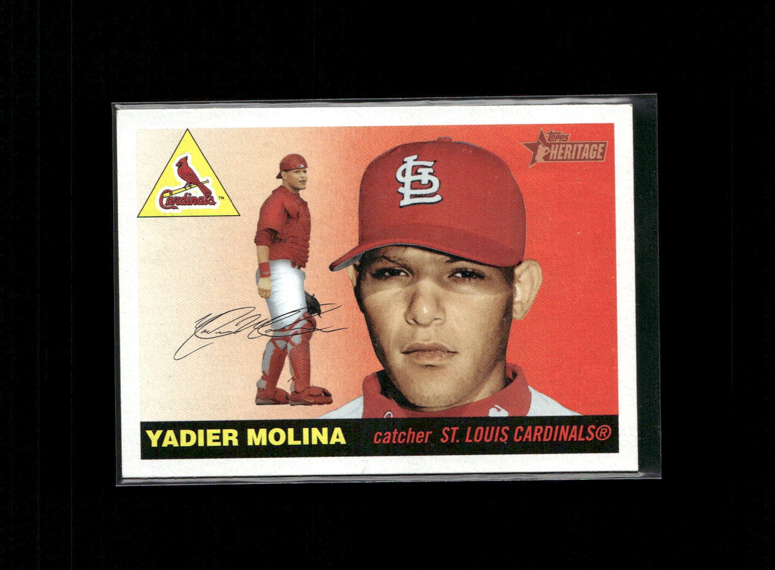2004 Topps Heritage #355 Yadier Molina Rookie RC