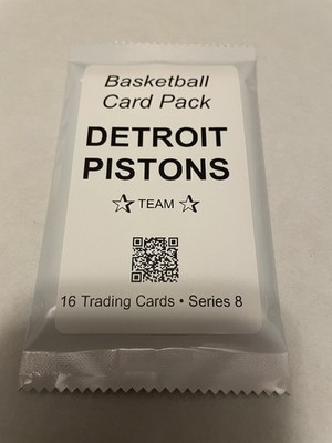 Detroit Pistons NBA Basketball Card Lot of 16 Team Fan 90's Pack s8