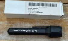 PELICAN MityLite 2340 Black Flashlight With 2-Duracell Batteries Included
