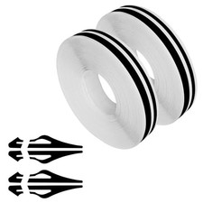 2 Rolls 32Ft Car Pinstripe Tape, Black Vinyl Automotive Pinstriping Tape, black