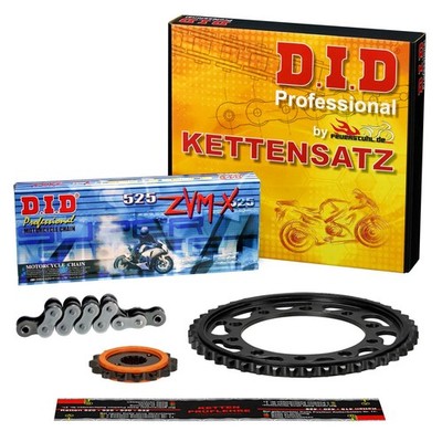 Honda XRV 750 Africa Twin (RD07) 93-03 SILENT PLUS Kettenkit DID SUPER verstärkt