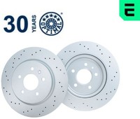 2X Bremsscheibe Optimal BS-9902C 2 Bremsscheiben FüR Opel