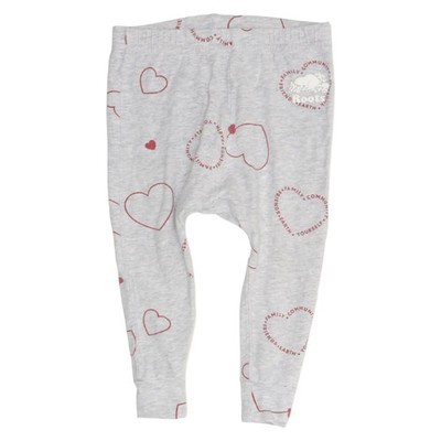 Roots, Leggings, Größe: 74/80, Grau/Rot, Baumwolle/Elasthan, Print #iD4