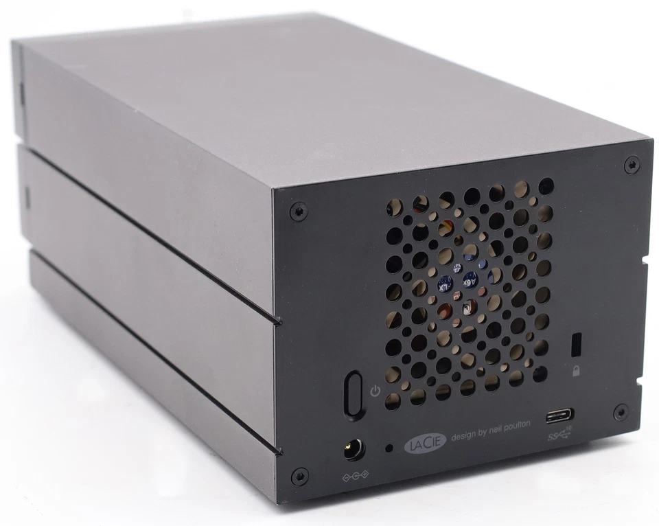 LaCie 2big RAID 8TB externe Festplatte 3.5" USB-C für Mac PC STHJ8000800 HDD - Bild 2 von 4