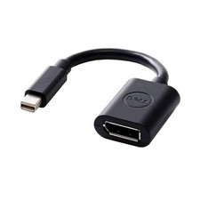 Dell MiniDisplayPort To DisplayPort Video Adapter Cable DAYANBC084 Black