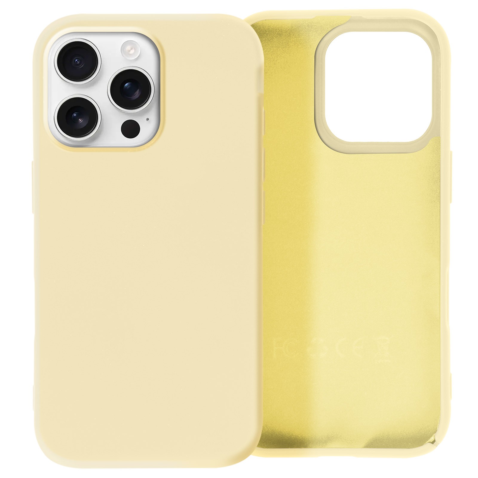 Coque iPhone 16 Pro silicone antidérapant Avizar Fast Cover antichoc
