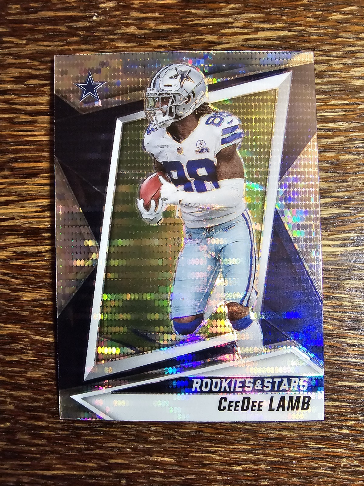 CeeDee Lamb #77 Dallas Cowboys 2021 Panini Rookies & Stars Silver Pulsar Prizm