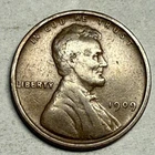 1909-VDB Lincoln wheat cent. VF. #q6