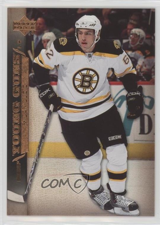 2007-08 Upper Deck Young Guns Milan Lucic #207 d9r