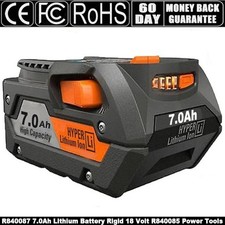 7.0AH Hyper Lithium Battery For Ridgid 18V R840087 R840085 Rigid 18Volt Tools