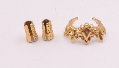 Monster High Abbey Bominable 13 Wishes Gold Belt and 2 Arm Cuffs