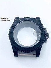 Black PVD Matte Nh35 Watch Case Ceramic Bezel...