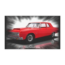 Car Magnet Of 1964 Plymouth Savoy