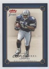 2004 Fleer Greats Missing Serial Number Julius Jones #74 0b3
