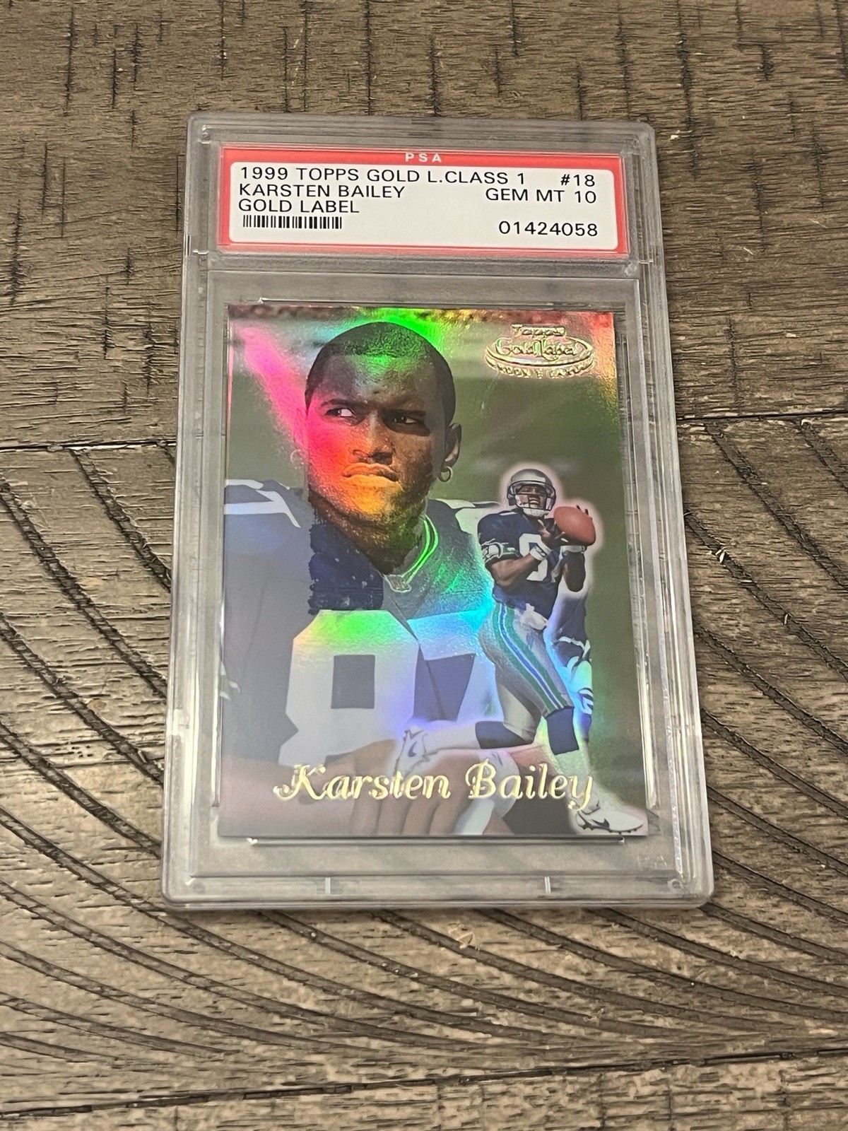 1999 Topps Gold Label Class 1 #18 Karsten Bailey Class 1 PSA 10
