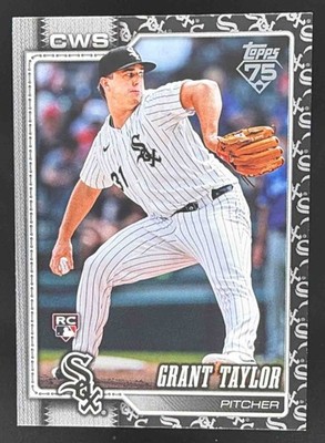 2026 Topps Grant Taylor Team Color Border Variation SP #49 White Sox