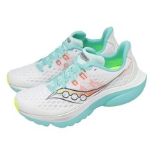 Saucony Kinvara 16 White Aqua Women Road Running Jogging Shoes S110201-30