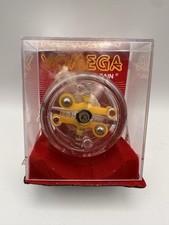 Vintage Yomega The Yo-Yo With A Brain Clear Yellow Display Case USA Toy Yoyo