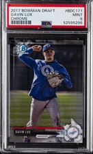 2017 BOWMAN DRAFT CHROME #BDC171 GAVIN LUX PSA 9