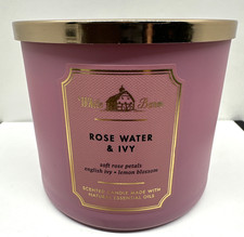 White Barn Candle Rose Water & Ivy 3 Wick 14....
