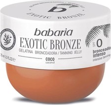 Babaria Coconut Tanning Accelerator Gel SPF0 75ml Exotic Bronze, Brandneu