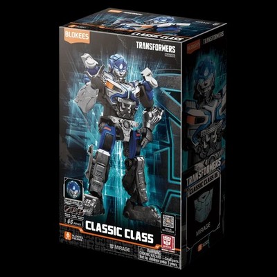 TRANSFORMERS MIRAGE CLASSIC CLASS BLOKEES 06 + LIGHT UP EYES & CHEST NIB   