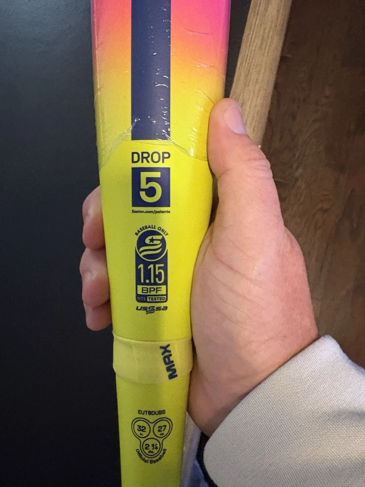 NUEVO Bate de béisbol juvenil Easton The Dub 32/27 (-5) USSSA Foto 3 de 4