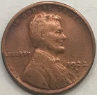 1922-D Wheat Penny Very Good Details Coin