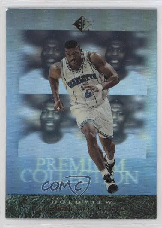1995-96 SP Premium Collection Holoview Larry Johnson #3 d4v