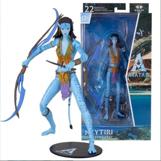 Avatar Clásico Neytiri Pandora Mundo 7 Muñeca de Acción Modelo Hecho a Mano Juguete Reino Unido