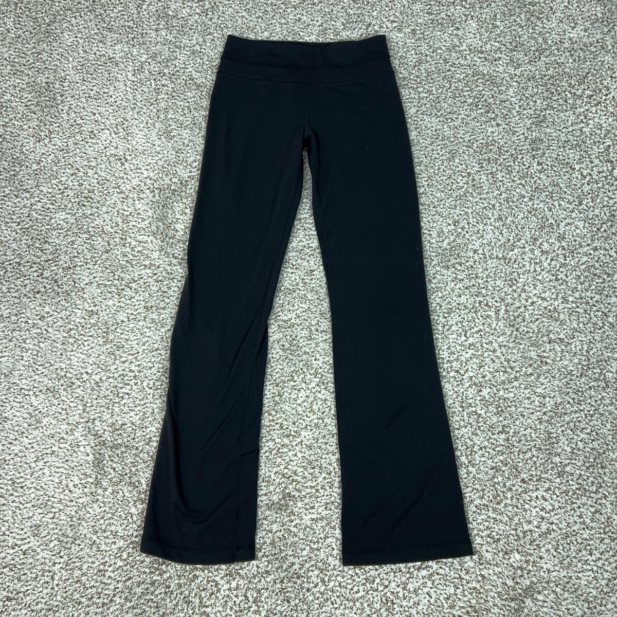 Lululemon Pants Womens 4 Black Yoga Flare Bootcut Leggings Gym