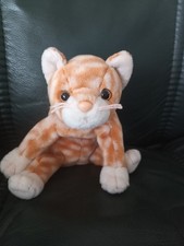 Ty Beanie Baby Amber the Ginger Cat