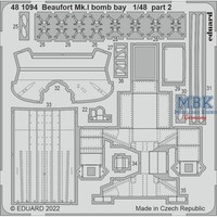 Eduard ED481094 Bristol Beaufort Mk.I Bomb Bay 1/48
