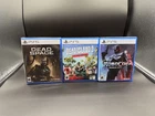 Sony PS5 Video Game Lot / Dead Island 2 Dead Space & Robocop Rouge City 2 Games