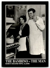 1992 Megacards Babe Ruth Babe's Second Wife, Claire New York Yankees #121