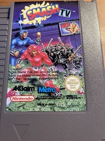 NES ~ SMASH TV ~ Nintendo Game 3 Screw NES-5V-AUS Game Cart Only Pal A