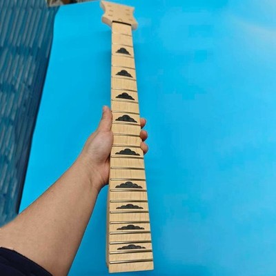 DIY Electric Guitar Neck - Maple Neck Shaft, 24.75-inch Maple Fingerboard with